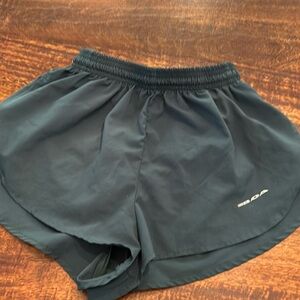 BOA running shorts worn once with tights hunter green XS